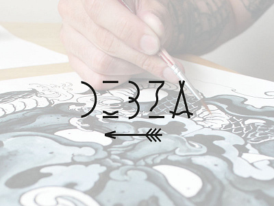 Vidéo painting DEBZA debza japanesetatto painting photography tattoo typography video
