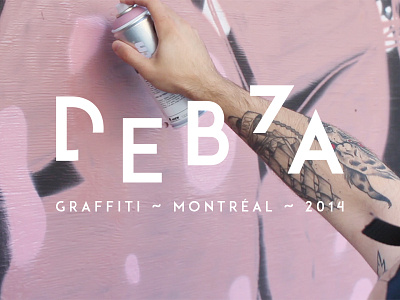 VIDEO ~ DEBZA x Underpressure ~ Montréal 2014 graffiti montréal streetart typography video