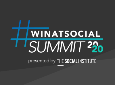 WinAtSocial Summit Logo 2020 by Erin Campbell on Dribbble