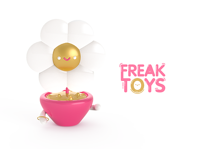 FREAK TOYS-05 2018 3d c4d design freak model rendering sculpture toys