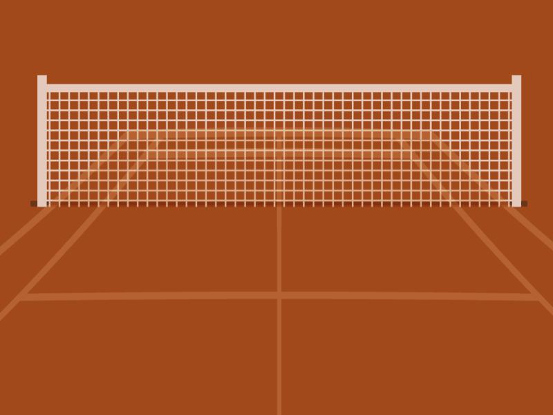 Tennis ball bounce animation gif 2d ae after effects animation ball bounce flat gif motion design