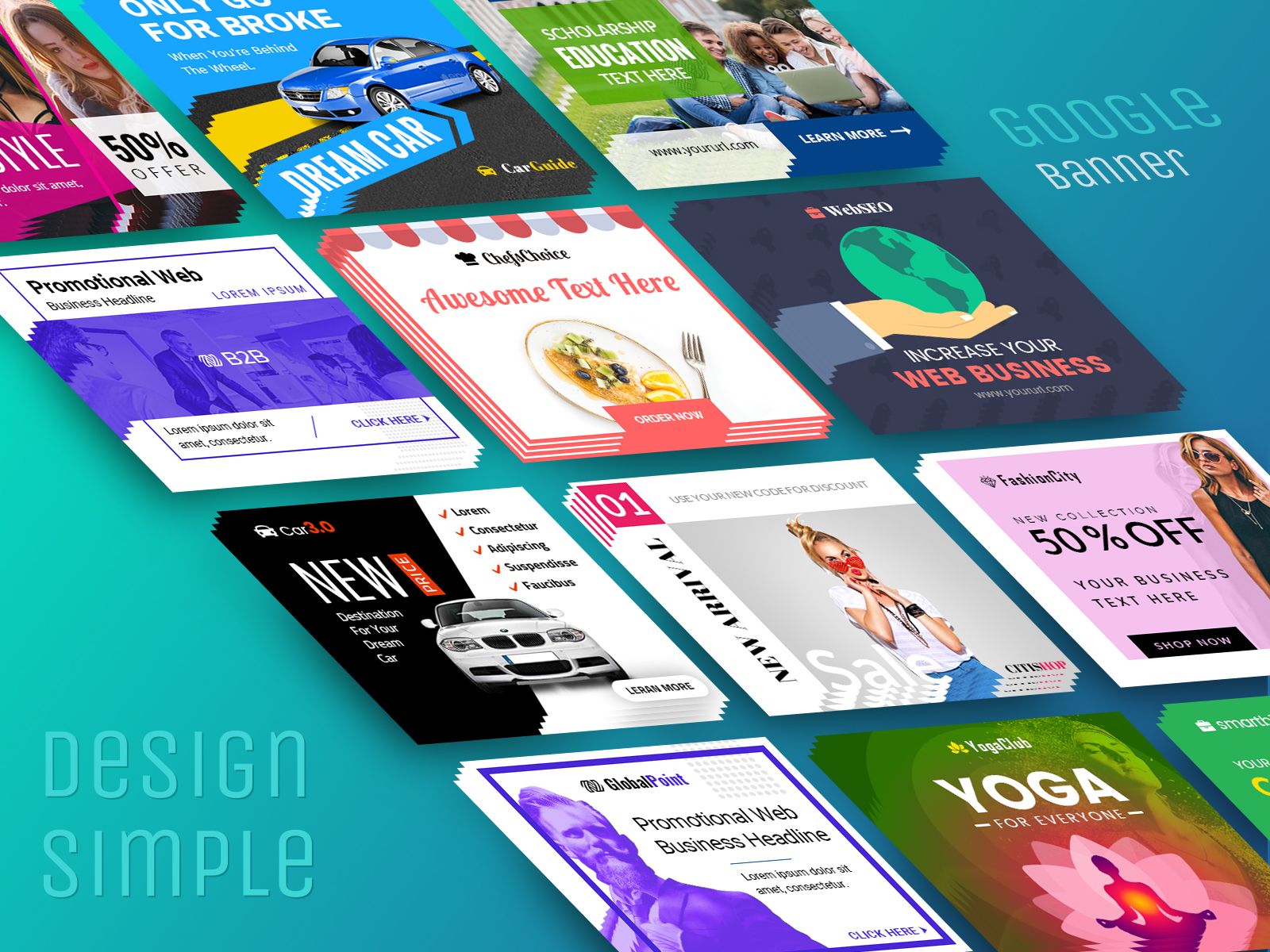 Banner Pack By Mithun On Dribbble