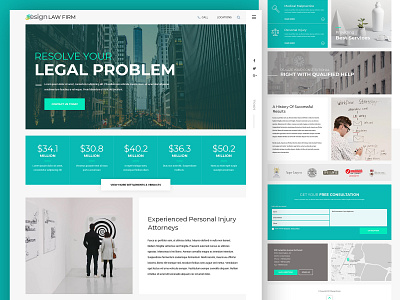 Legal 2 app design desktop flat home index landing lawfirm ui ux weblayout webmockup website