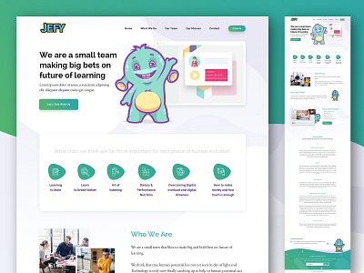 Video Making Site for Kids animation app branding design desktop dribbble flat home illustration index landing typography ui ux vector web weblayout webmockup website