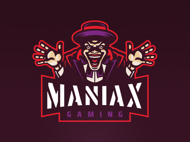 Maniax logo by Jay Graphic Art on Dribbble