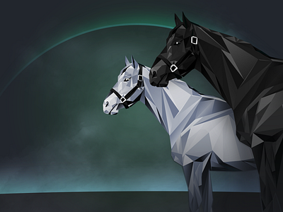 Rare Digital Racehorse blockchain crypto ethereum game horse