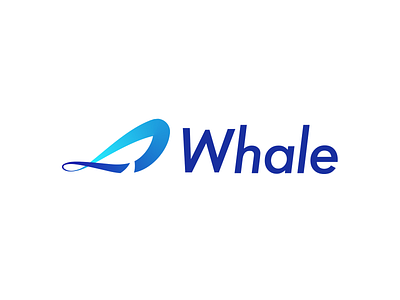 Whale Logo design logo typography
