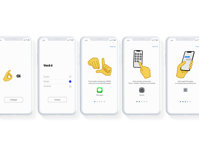 Libras app Tutorial accessibility app design libras tutorial ui ui design user interface ux ux design