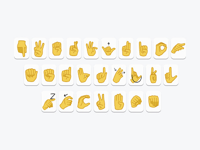 Libras app Keyboard accessibility app design system emojis hands icons keyboard libras symbol ui ui design ux ux design