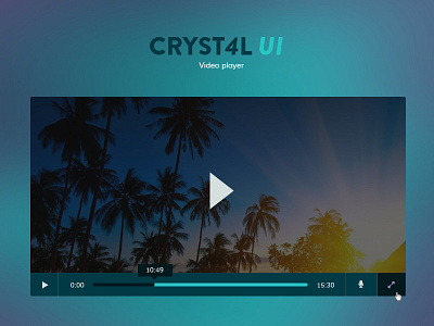 Video Player for Cryst4l UI