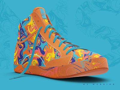 Pattern bright colors ms multiple sclerosis pattern positivity shoes