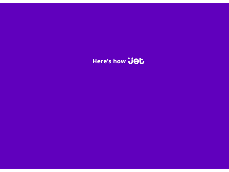 Jet Works animation gif head jet ui ux