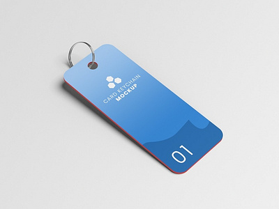 Card Keychain Mock-ups