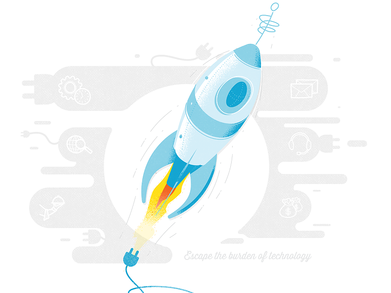 Rocket by Zsolt van den Már on Dribbble