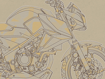 Bike Preview naked bike poster wip