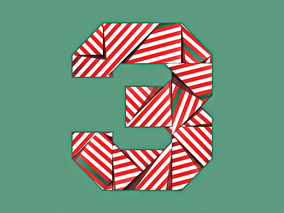 3 3 36daysoftype stripes three