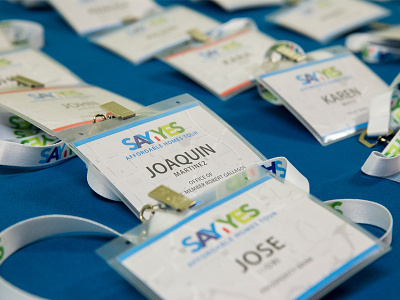 Say Yes Nametags affordable housing fair housing government nametag