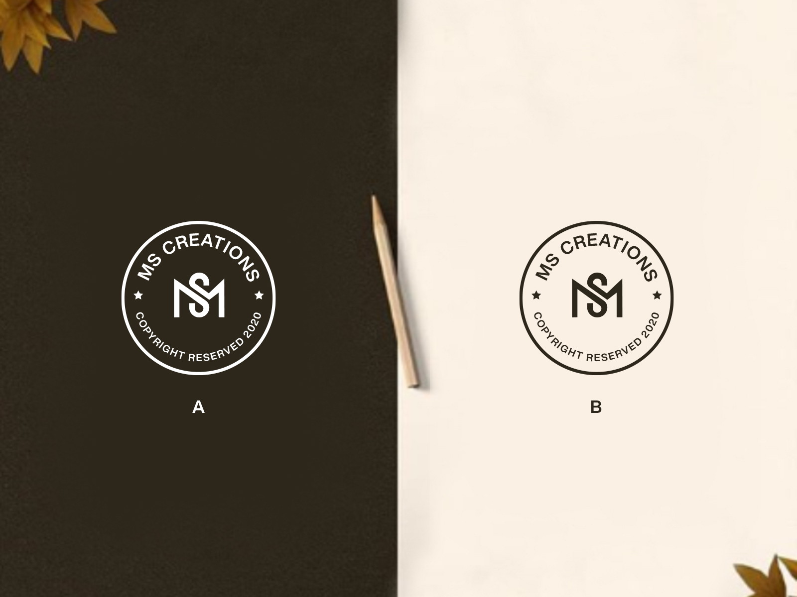Ms Creations Photography Logo By Gurpreet Singh Maan On Dribbble