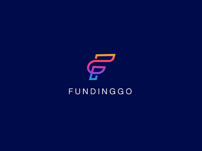 Funding Go adobe photoshop cc app brand logo branding design illustration logo logo design typography vector
