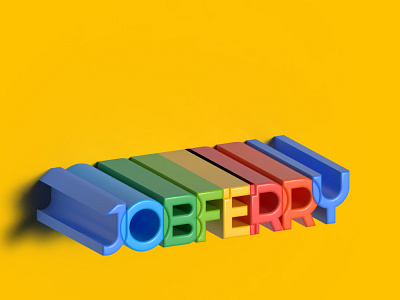 Joy Ferry 3d Logo