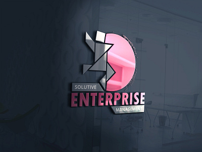 Solutive Enterprise Management adobe photoshop cc branding illustration logo typography ui ux vector