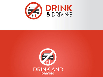 Drink and Driving adobe photoshop cc brand logo design drink driving illustration logo logo design typography ui ux vector