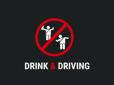 Drink and Driving accident adobe photoshop car danger drink drive drunk warning