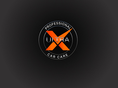 Professional Ultra Car Care adobe illustrator cc adobe photoshop cc brand logo branding car care care car illustration logo professional ultra vector wash car