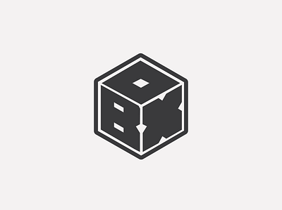 BOX black box corners design logo perspective