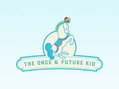 Once & Future Kid boutique carousel childrens clothing horse logo vintage