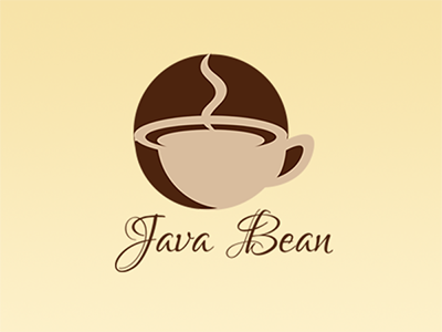 Java Bean - Customizable Logo by Joanna Davis on Dribbble