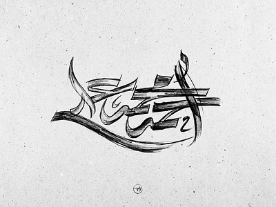 Ahmed Mohamed Ali arabic artdirection calligraphy design dribbble first freehand illustration logo design logotype shot typography