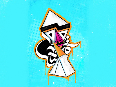 clown arabic art artdirection calligraphy character design digital digital art drawing freehand illustration illustrator poster typography
