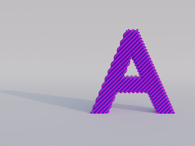 Typography - A 3d graphics typography