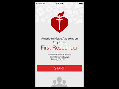 Design of First Responder App app design graphics sketch app