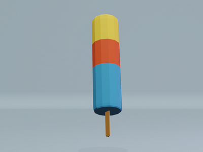 Popsicle Capt Marvel 3d cg digital graphics model