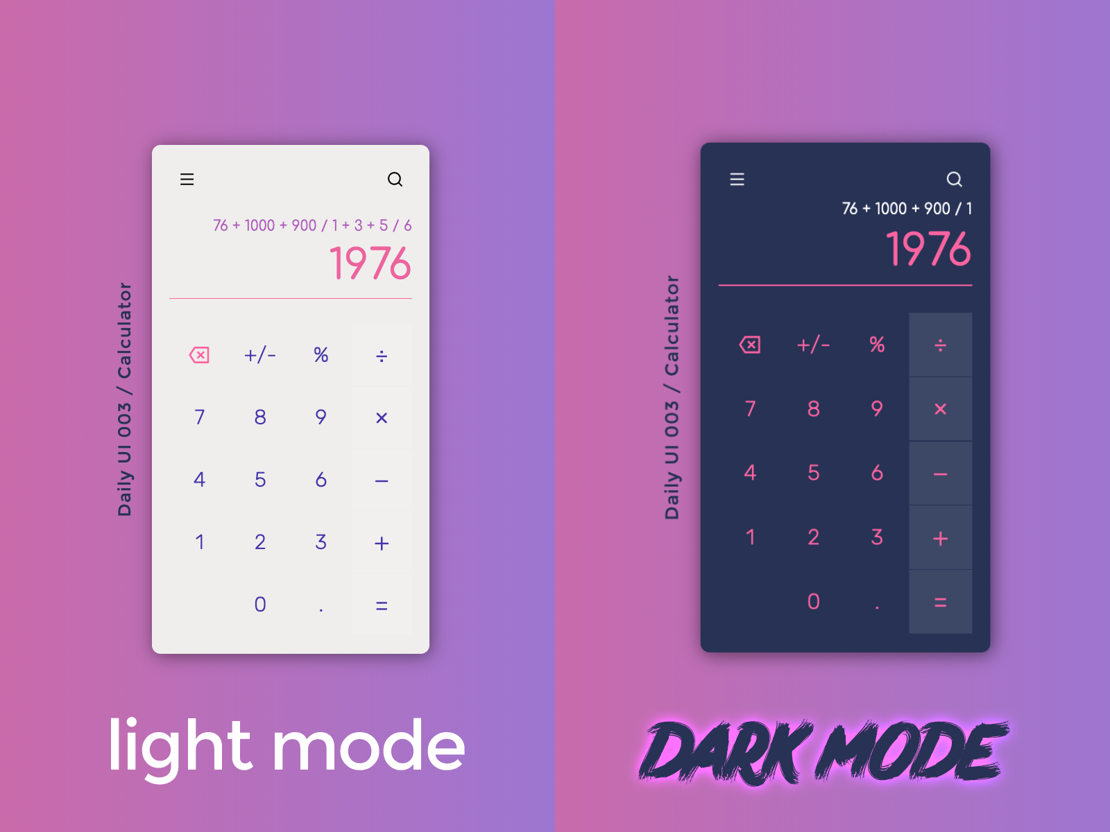 Light Mode VS Dark Mode by Tu Trinh on Dribbble