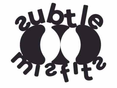 Subtle Misfits ad branding design illustration illustrator logo