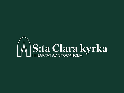 S:ta Clara kyrka branding church logo logo