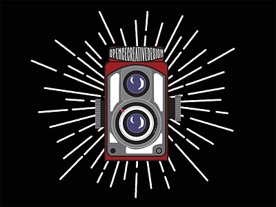 Retro Camer Logo retro spence creative design. vintage camera