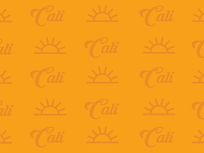 California Pattern branding california design illustration orange county typography vector