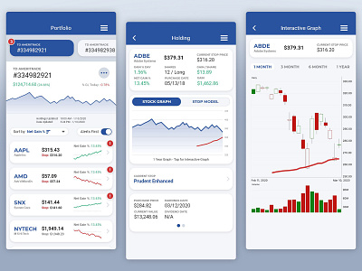 Stock Portfolio App - Mobile