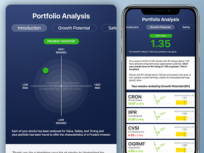 Mobile Portfolio Analysis