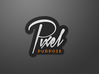 Pixel Purpose logo blog logo portfolio