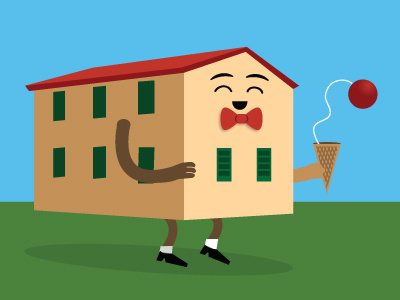 Little Boxes #2 fun home house illustration vector