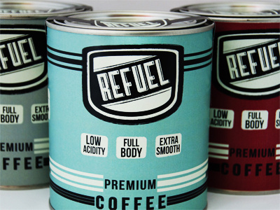 Refuel Coffee Packaging