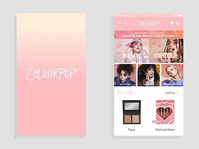 ColourPop app colourpop design ios