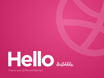 Hello, Dribbblers!