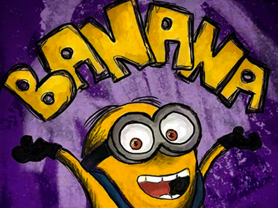 Minion artwork illustration