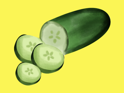 Cucumber illustration